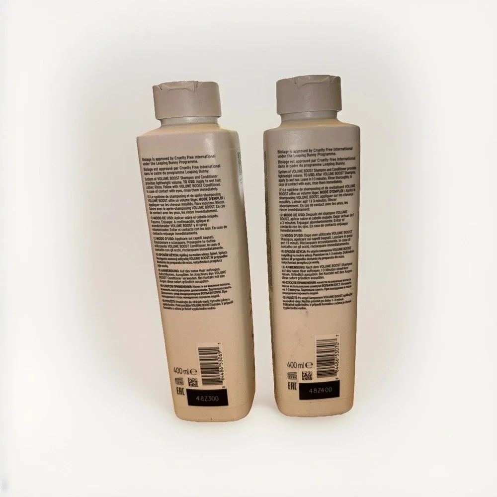 Biolage Volume Boost Shampoo + Conditioner 13.5oz Each